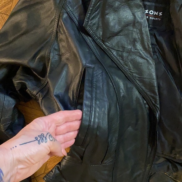 Wilson’s Thinsulate Riding Leather Jacket - Picture 5 of 9